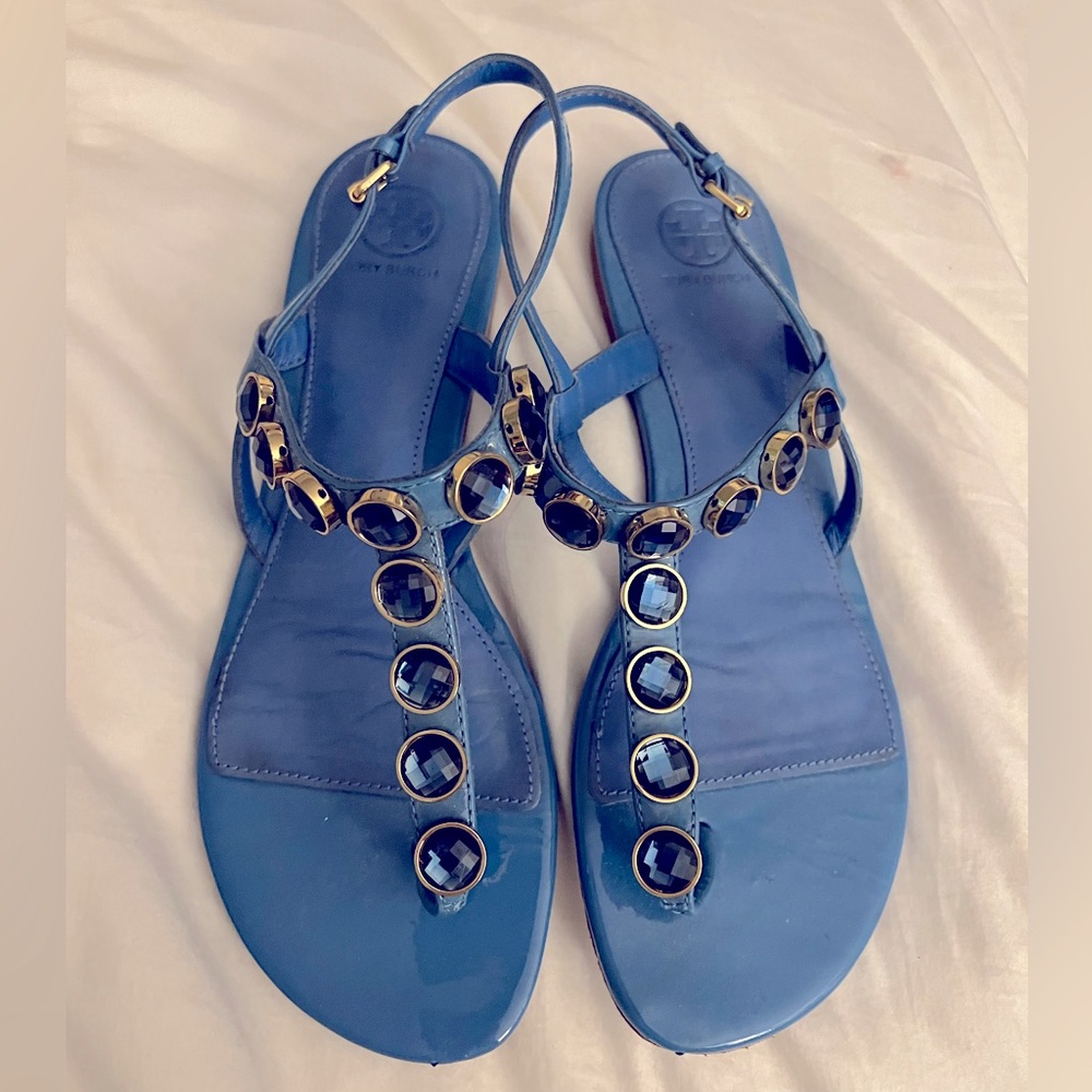 Tory Burch Beaded sandals 10‎